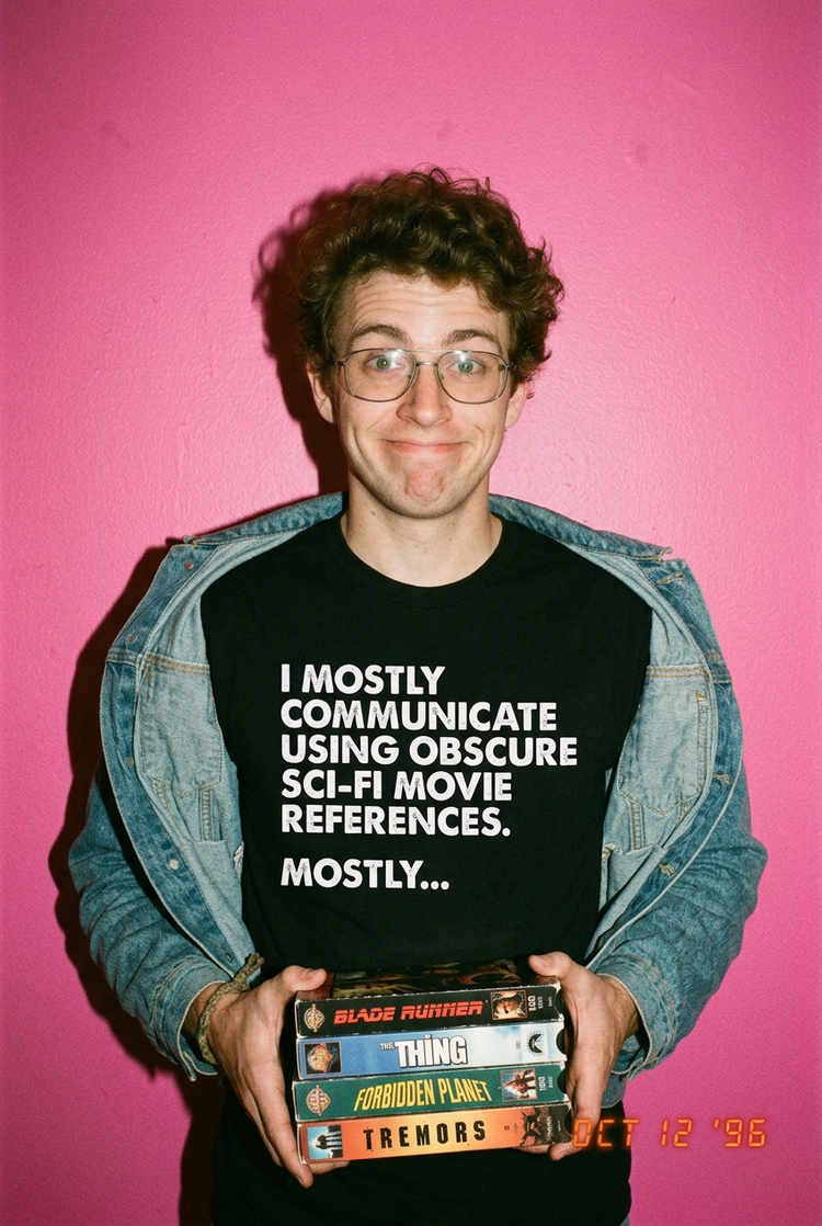 I Mostly Communicate Using Obscure Sci-Fi Movie Quotes T-Shirt